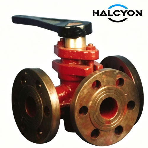 GB/T593-1993 L/LS/T/TS Type Flanged Bronze,cast iron Packed Cocks